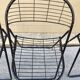 Set of 4 minimalist chairs "Åland" Niels Gammelgaard 1980