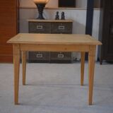 1930s Art Deco solid elm table