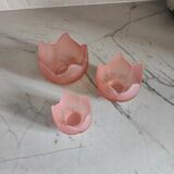 Three candle holders
