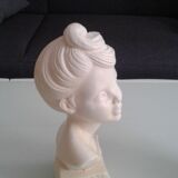 Plaster bust