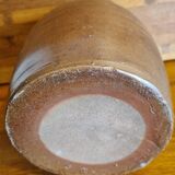Large vintage brown stoneware pitcher 2L