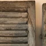 Pair of high louvers