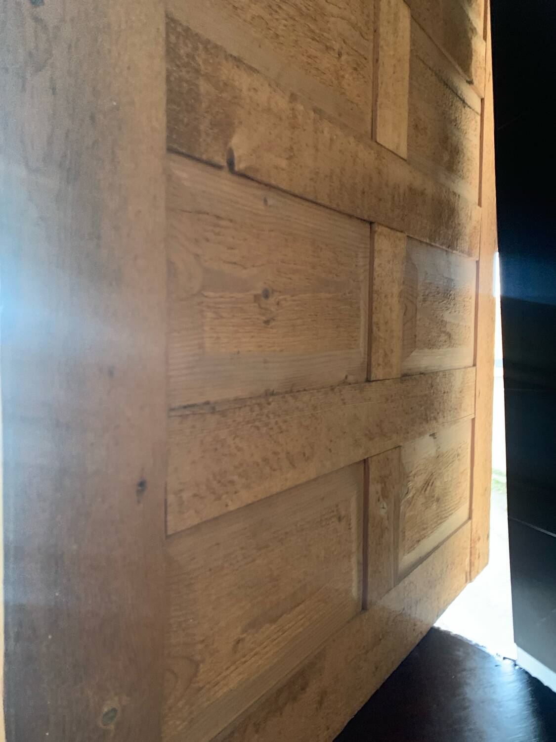 Old gilded mirror fireplace, 19th century restoration