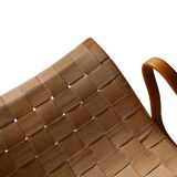 “Pernilla” armchair and footstool designed by Bruno Mathsson