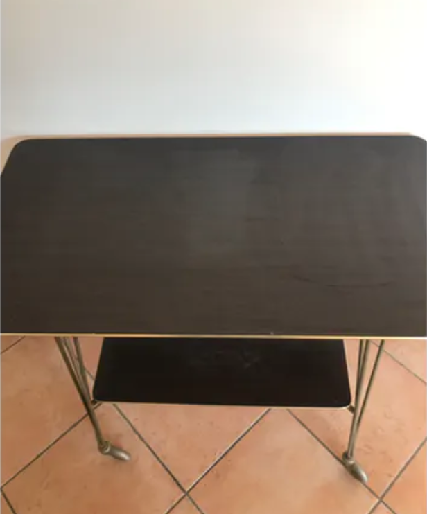 Vintage serving table