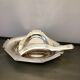 Dish and collect silver art deco crumbs