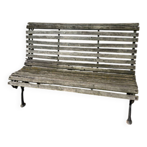Banc de jardin vintage