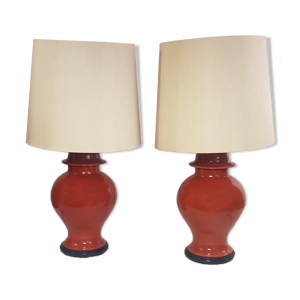 Paire de lampes à poser