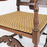 Antique armchair of oak, 1920s