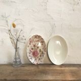 Pair of English earthenware ravines