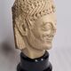 Resin bust of the rider Rampin, on base, 35 cm