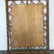 Miroir vintage en rotin 51x66cm