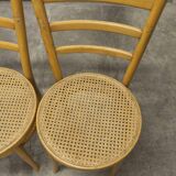 4 chaises Baumann modèle Anteuil 1986