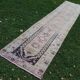 Vintage Turkish hallway rug 85x397 cm