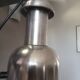 Lustre industriel vintage italien uccello fisherman