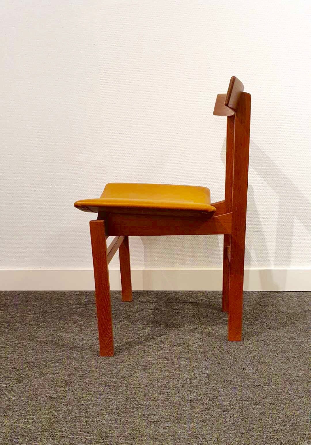 Set of 6 teak dining chairs by Inger Klingenberg for France & Daverkosen 1960