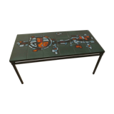 Table Basse circa 1960 signé Ardi (céramiste Belge) design Loft