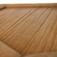 Vintage Set of 3 Bamboo and Rattan Side Tables / Nesting Tables – Boho Styl
