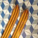 Paire de skis vintage L=210 cm
