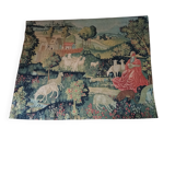 Ancienne Grande tapisserie Concert champêtre Robert Four Paris Aubusson