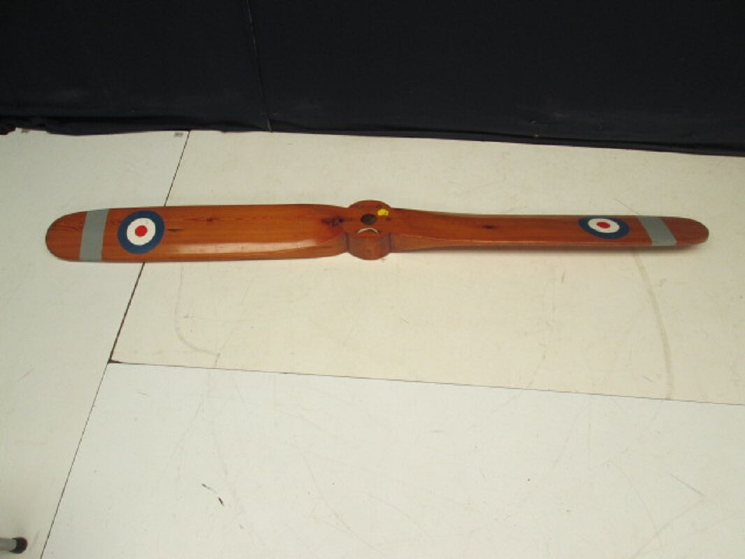 English airplane propeller