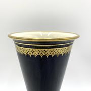 Cobalt Vase, Krister Porzellan, 1930s