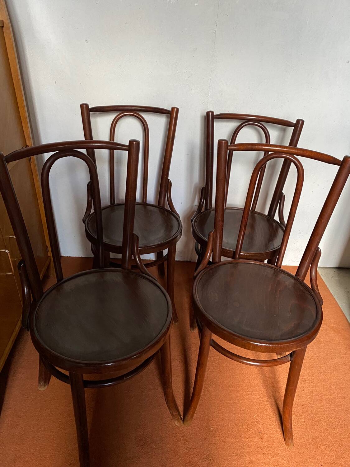Set of 4 bistro chairs