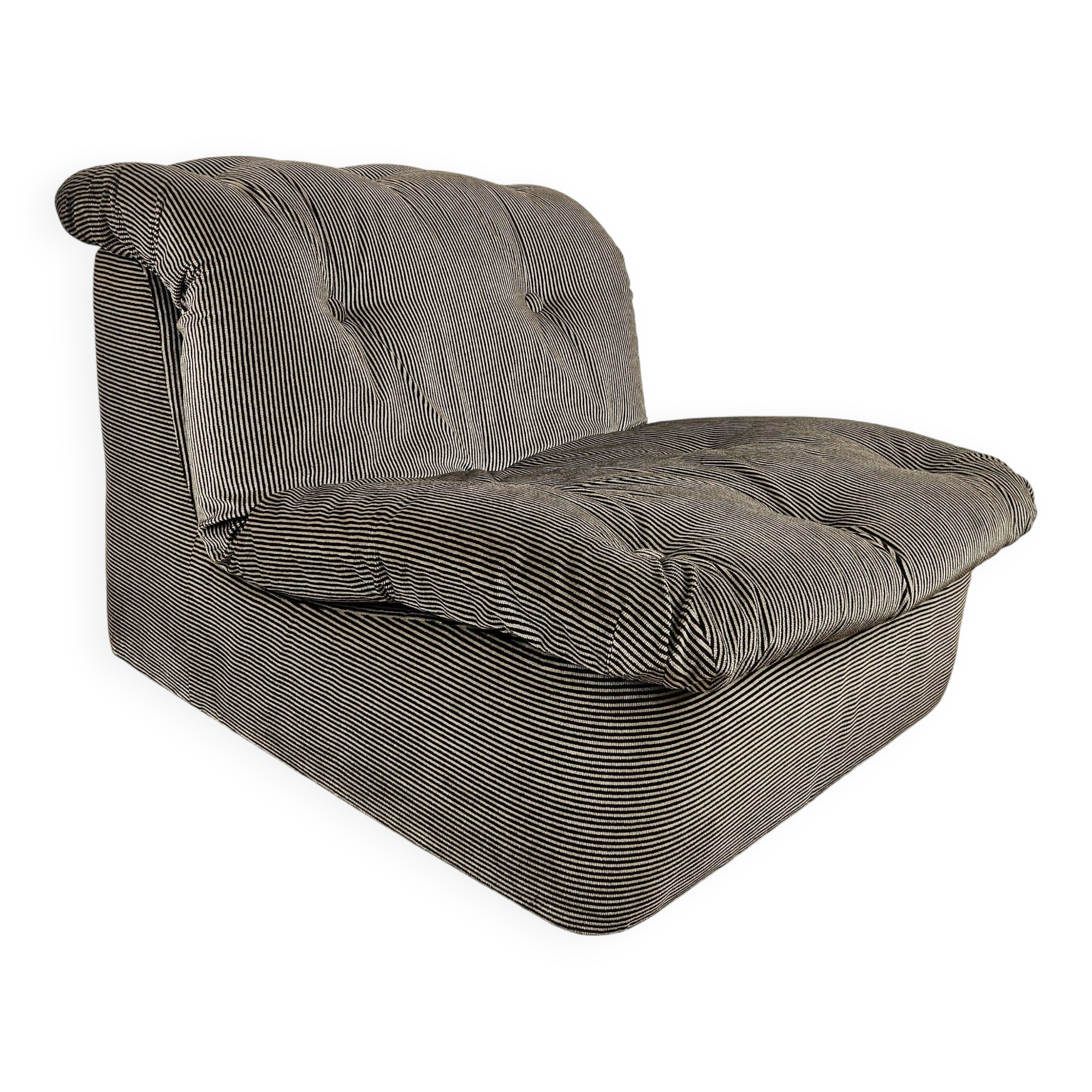 Fauteuil italien vintage des années 70