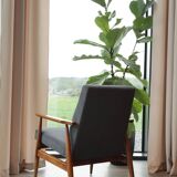H.Lis vintage graphite corduroy armchair