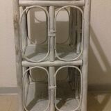Rattan shelf