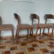 Chaises traîneau baumann scandinaves