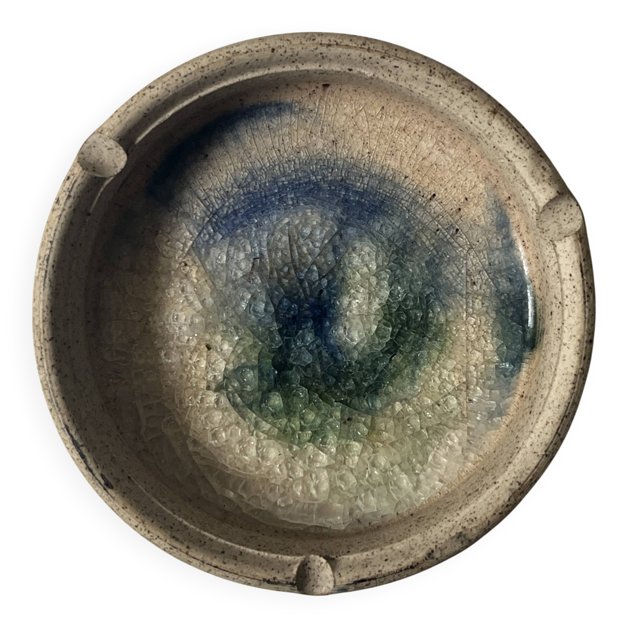 Handmade ceramic and glaze ashtray / pocket emptier