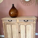 Parisian sideboard in raw wood