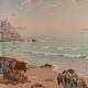 Lithograph by henri rivière les aspects de la nature bretagne 1899