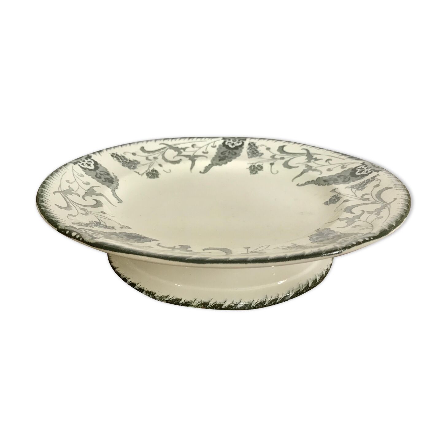 Longwy compotier dish