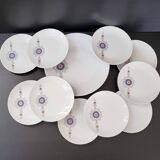 Vintage Bareuther Waldsassen dessert service 1970s