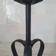 Large metal candlestick