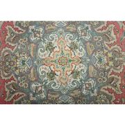 1970s Vintage Persian Handmade Wool Red Area Rug 296x391