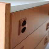 Enfilade design scandinave vintage en teck