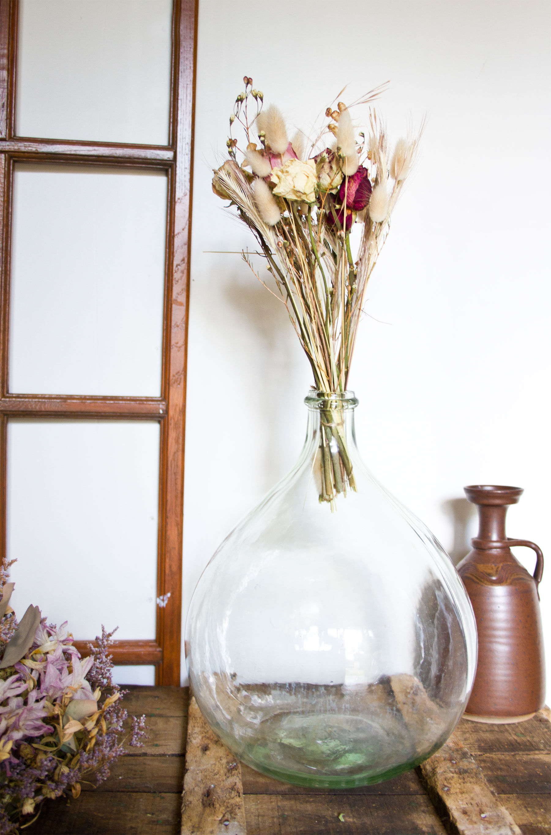 Dame-jeanne transparente 10L