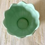Cache pot lotus flower 80s