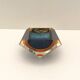 Sunk dish - Murano blown glass, Italy 1970