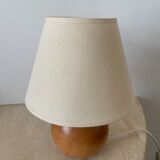 Wooden table lamp