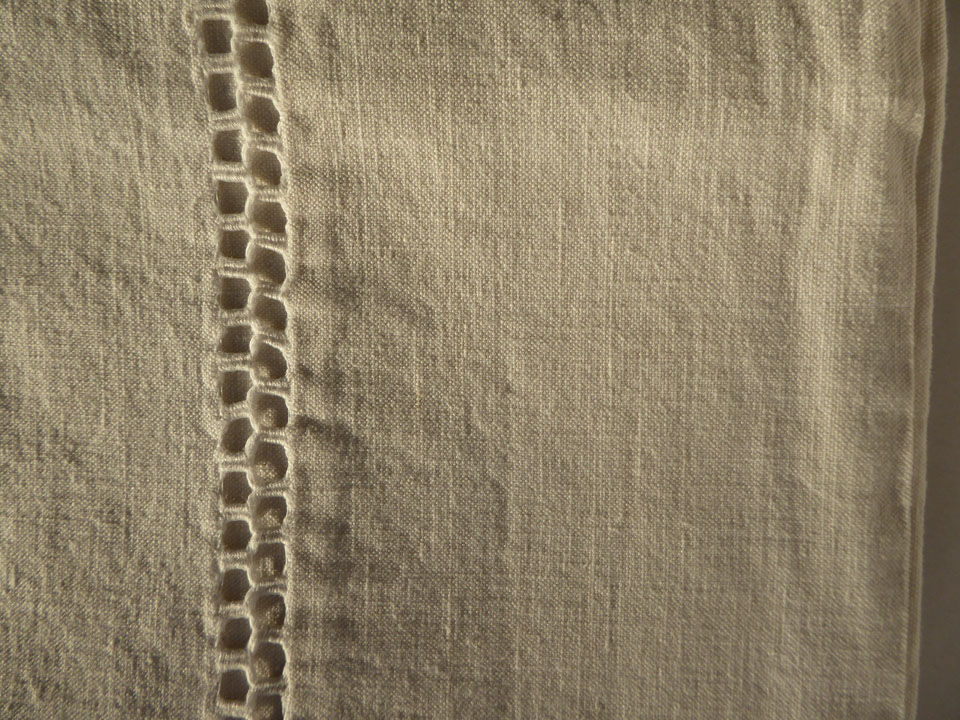 Sheet two-seater embroidered Métis AG