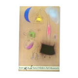Original Joan Miro exhibition poster