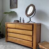 Elm chest of drawers Maison Regain
