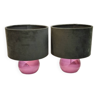 Pair of vintage Massive Belgium bedside tables