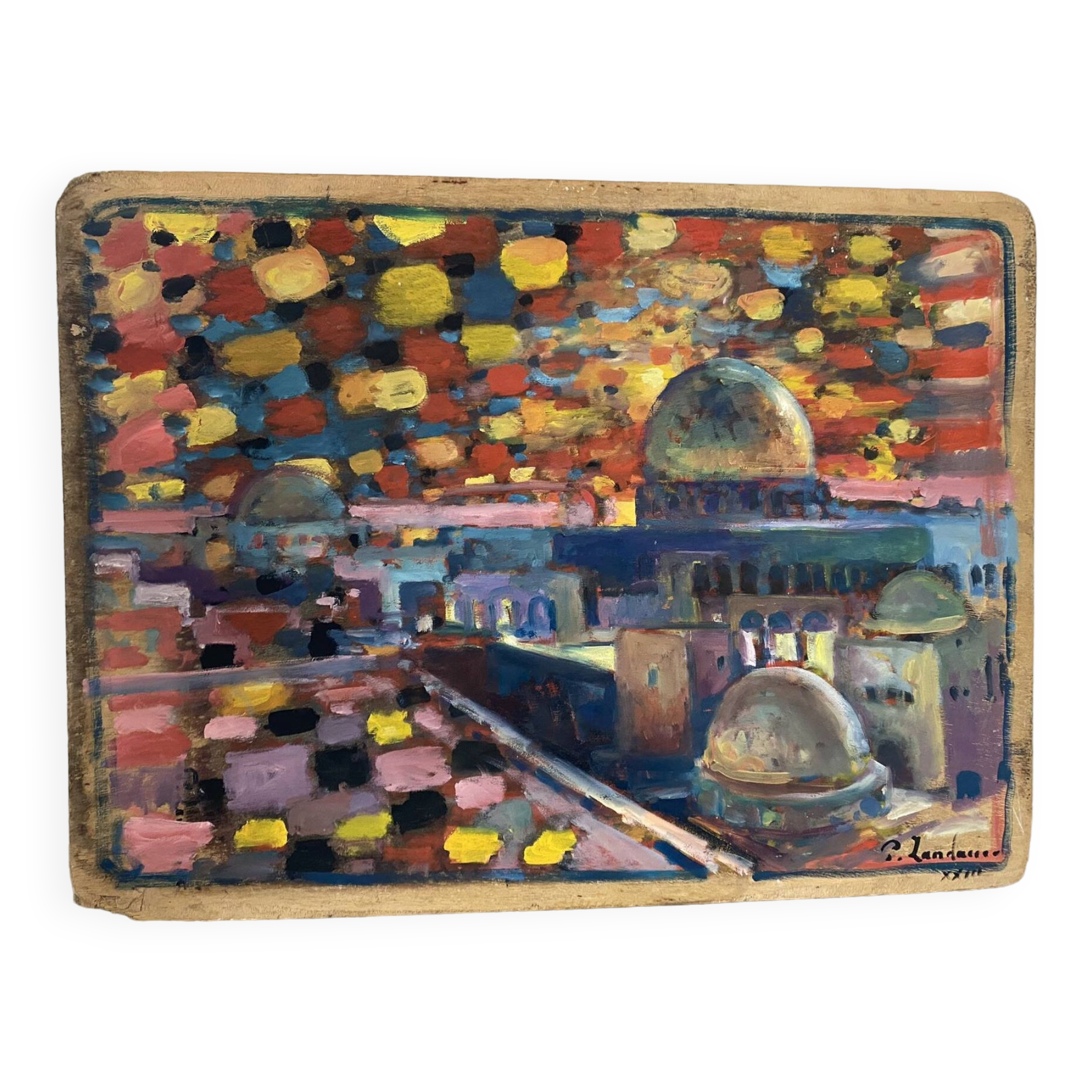 Landscape of Jerusalem by Patrice Landauer