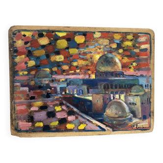 Landscape of Jerusalem by Patrice Landauer