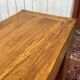 Nautical-style teak writing desk